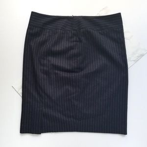 Liz Claiborne Pin Stripe Black Skirt